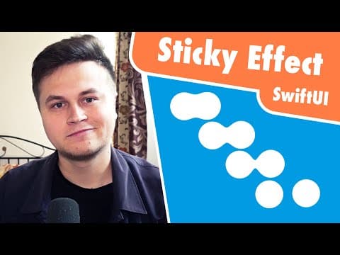 How to Make a Sticky Effect in SwiftUI!